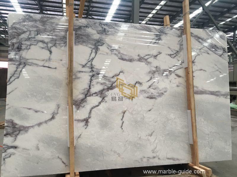 Lilac White Marble Slab 01 Lilac White Marble Slab 01