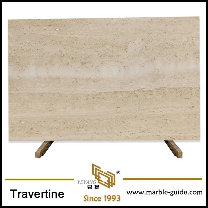 Bianco be Travertine Slab