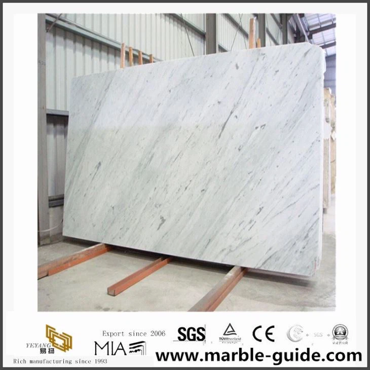 Đá cẩm thạch tự nhiên bằng đá cẩm thạch màu trắng giá rẻ cho sàn/tường