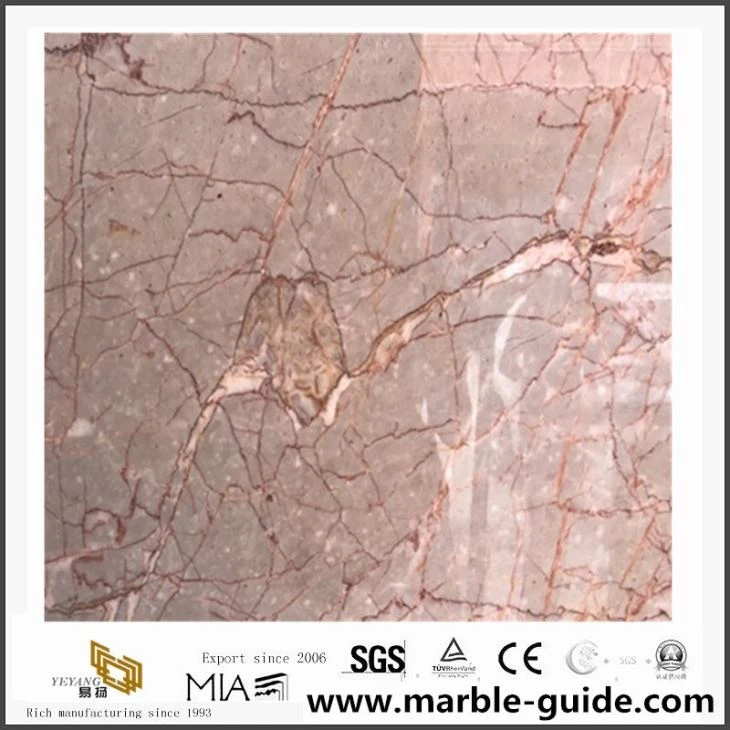 Bán nhà máy Trung Quốc Pink Marble Natural Vein Stre
