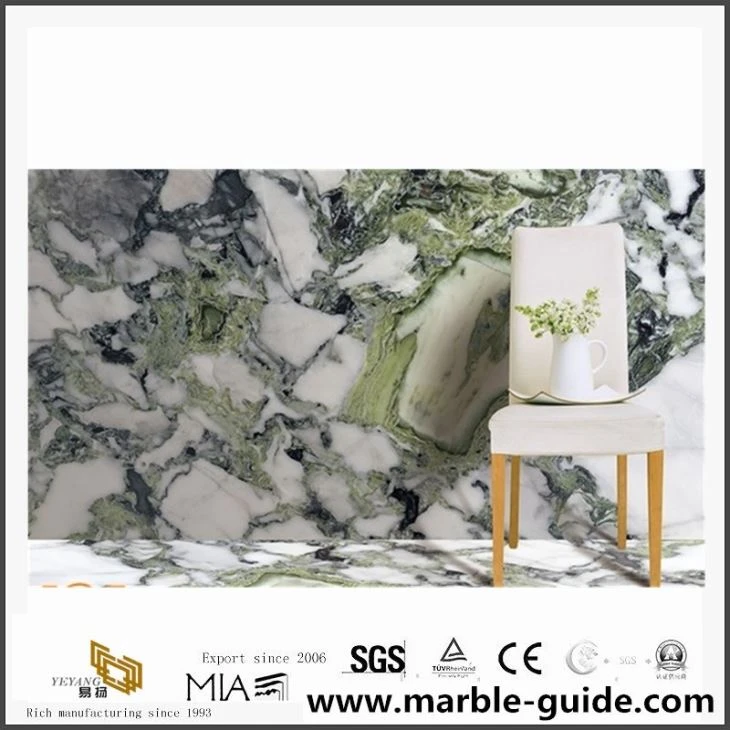 Price Ice Jade Marble Green Natural Stone Slab For Tile