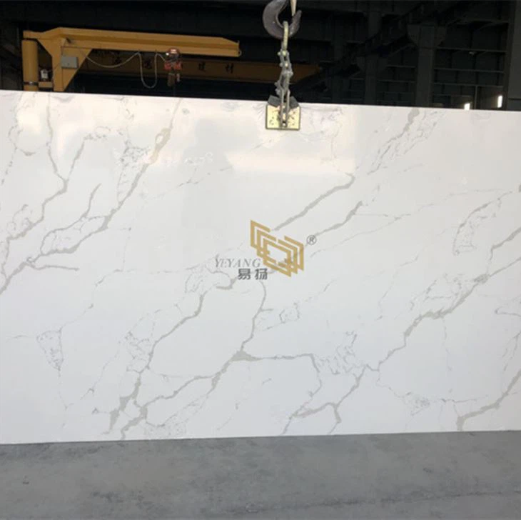Slabs thạch anh calacatta chất lượng Trung Quốc