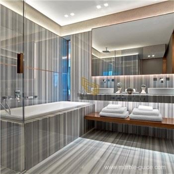 Đá cẩm thạch gỗ trắng Marmara cho các dự án Interio